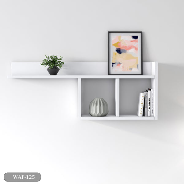 Decorative wall shelves - high quality MDF wood - WAF-125