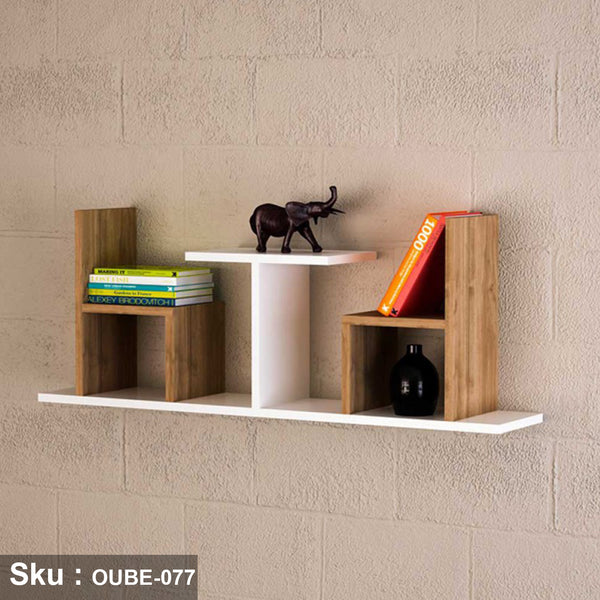 High quality MDF wood wall shelves - OUBE-077
