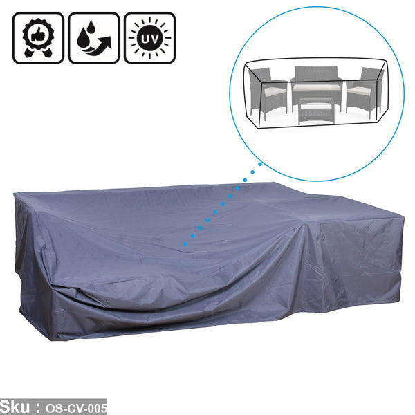 Waterproof outer cover for 2-seat sofa family set