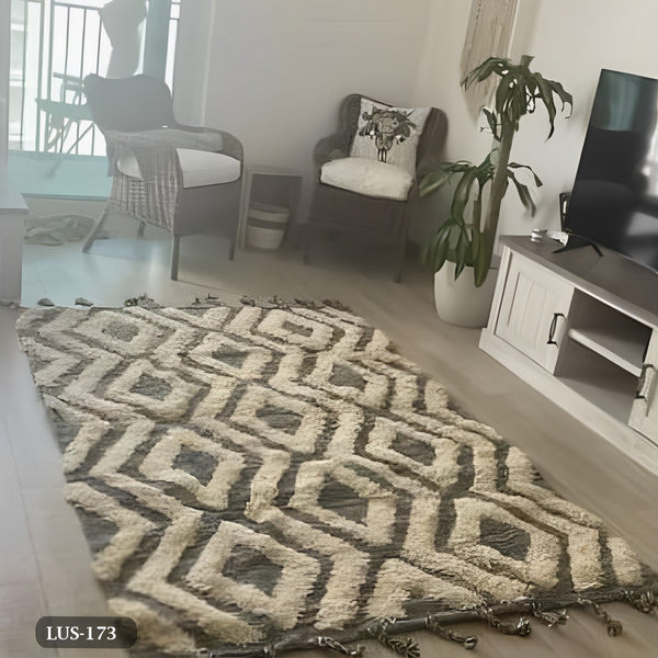 Handmade pure wool rug - 200x300cm - LUS-173