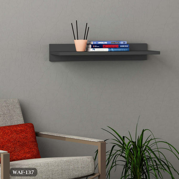 Decorative wall shelves - high quality MDF wood - WAF-137