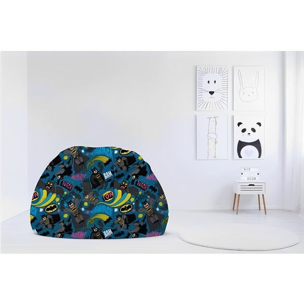 Children's plush bean bag with linen -PRV-056