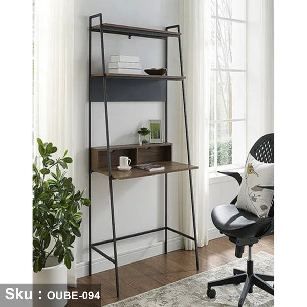 MDF and steel office desk - OUBE-094