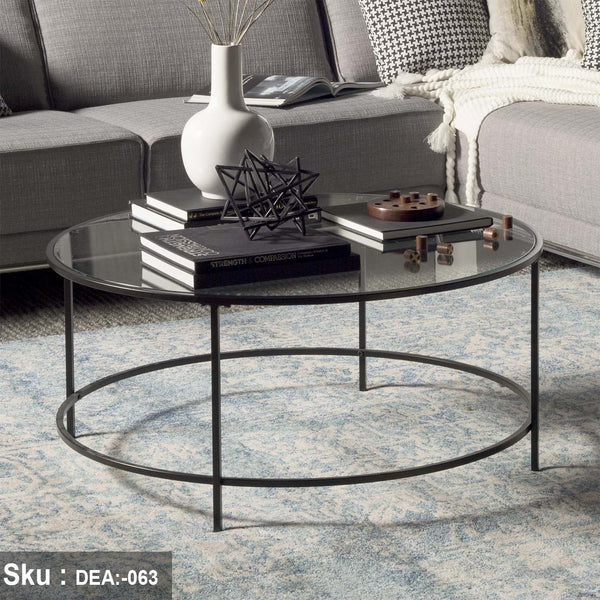 Bucky Metal Steel Coffee Table, Thermal Electrostatic Paint