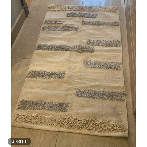 Handmade pure wool rug - 200x150cm - LUS-314