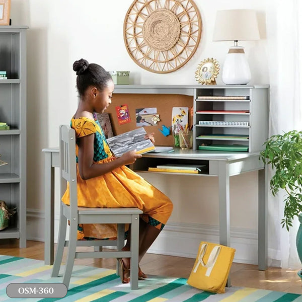 High quality wooden children's desk with office chair - OSM-002