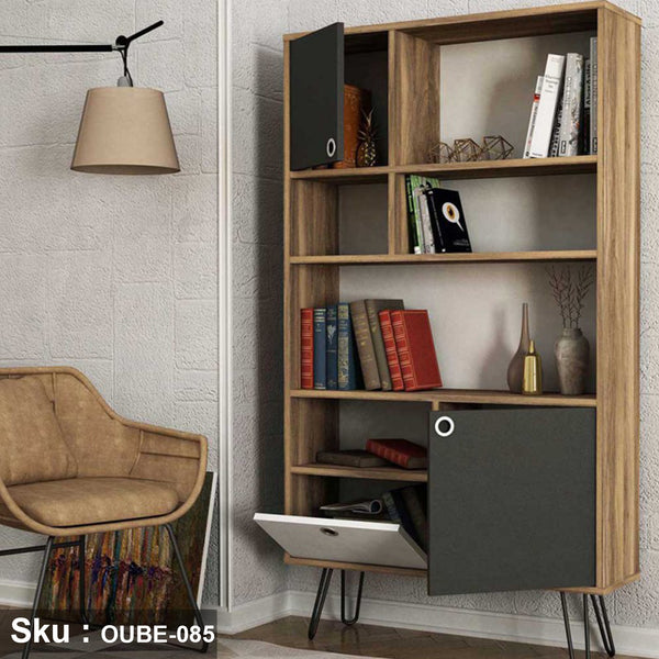 High quality MDF wood bookcase - OUBE-085