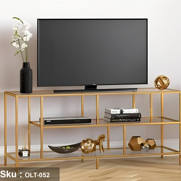 Metal TV table with electrostatic paint - OLT-052