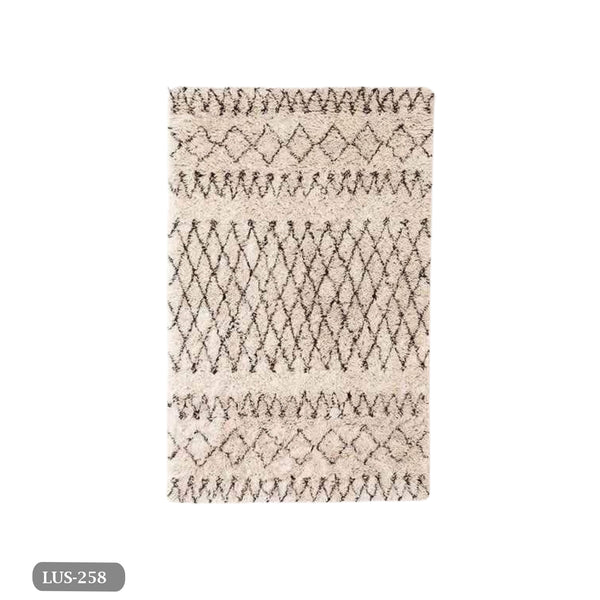 Handmade pure wool rug - 200x150cm - LUS-258