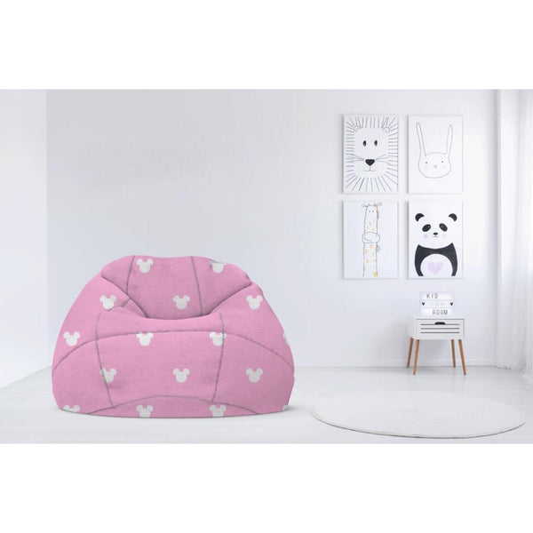 Children's plush bean bag with linen -PRV-073