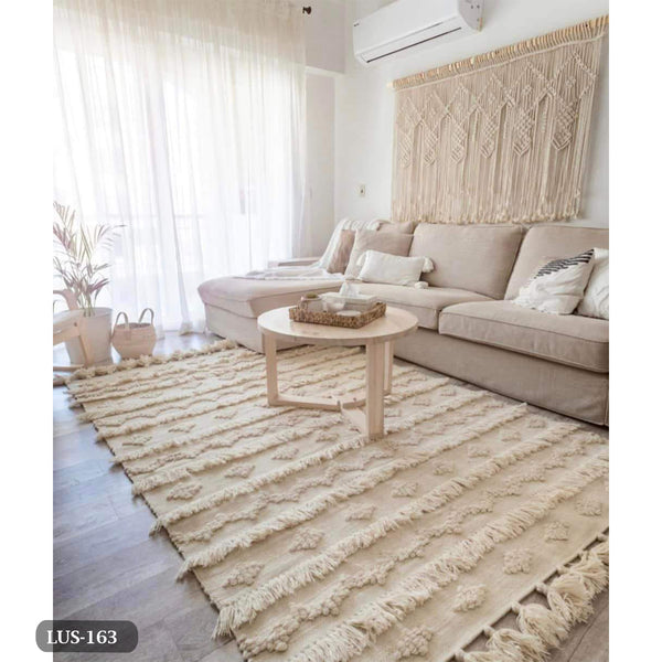 Handmade pure wool rug - 200x300cm - LUS-163