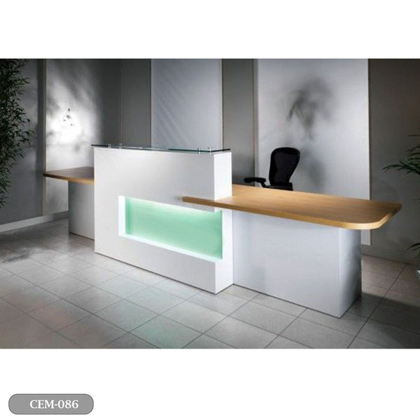 مكتب استقبال - Reception Counter - خشب MDF اسباني - CEM-086