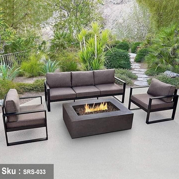 Steel Sofa Set - SRS-033