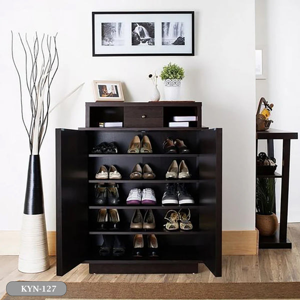 High quality MDF wooden shoe cabinet - KYN-127