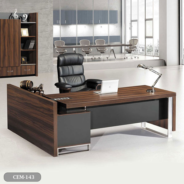 High quality Spanish MDF wood manager desk - CEM-143