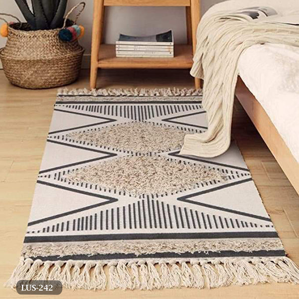 Handmade pure wool rug - 200x150cm - LUS-242