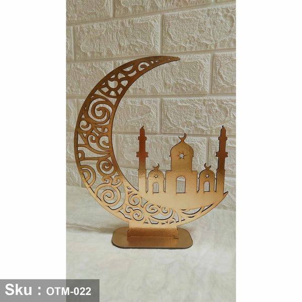 Ramadan wooden stand 30×30-OTM-022