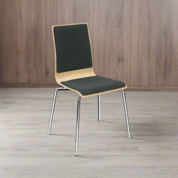 Dining chair - natural wood - OMD-348