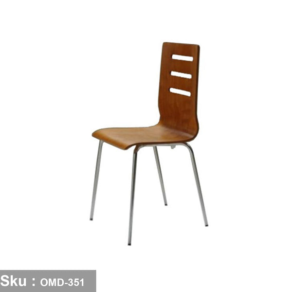 Dining chair - natural wood - OMD-351