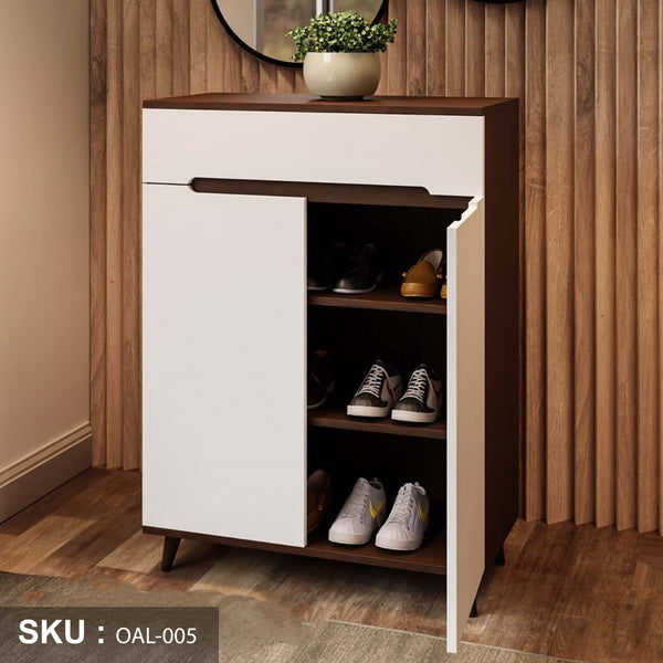 High quality MDF wooden shoe cabinet - OAL-005