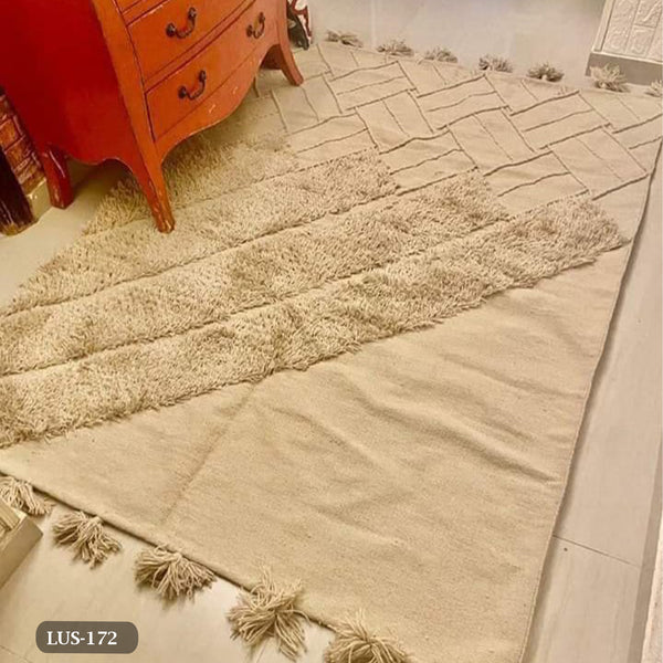 Handmade pure wool rug - 200x150cm - LUS-172