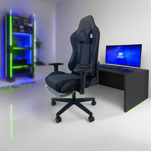 Black multi-use medical gaming chair - OGC-001