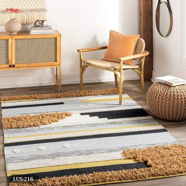 Handmade pure wool rug - 200x300cm - LUS-216