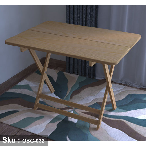 Red beech wood table - OBG-032