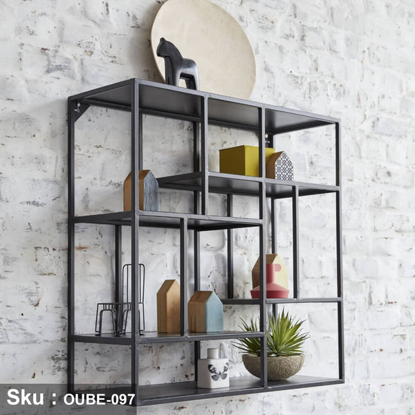 Steel shelf unit with thermal paint - OUBE-097