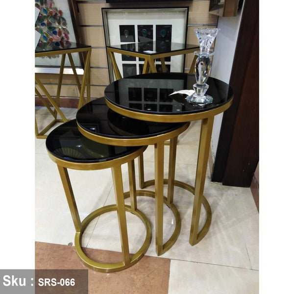 Steel Coffee Table Set - SRS-066