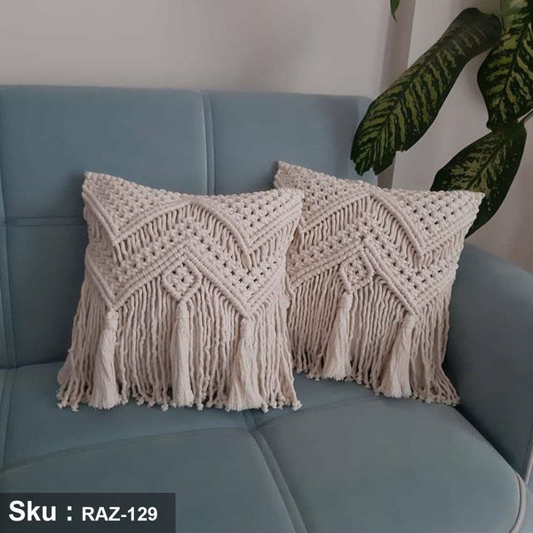 Set of 2 linen cushions - RAZ-129
