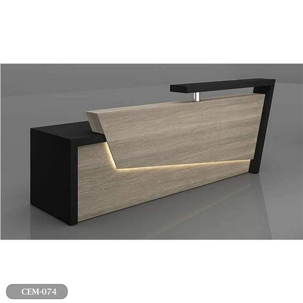 مكتب استقبال - Reception Counter - خشب MDF اسباني - CEM-074