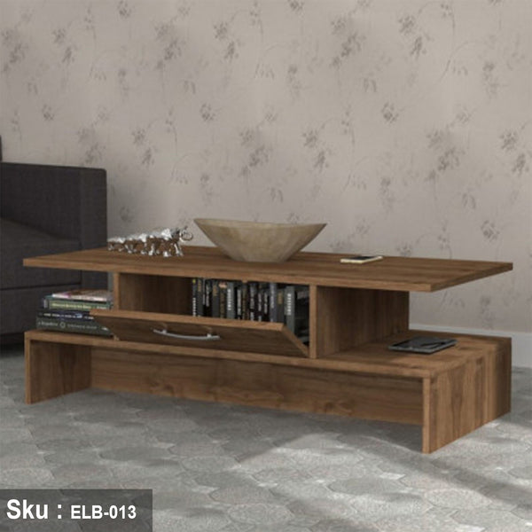 Tila coffee table and 2 shelves, 120 * 45, MDF wood