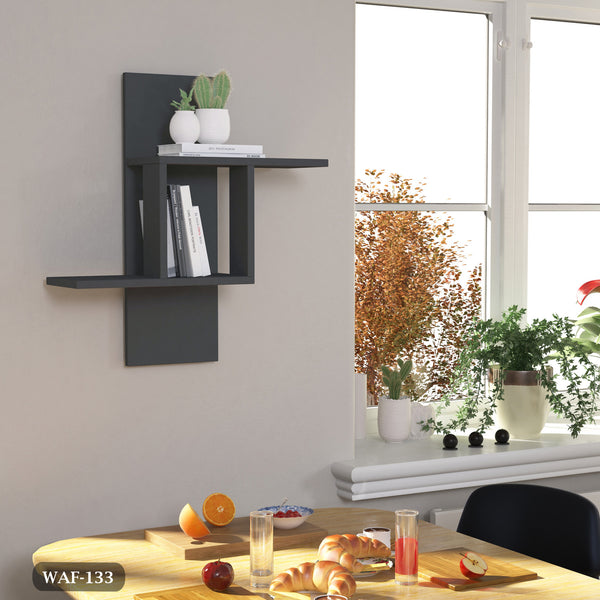 Decorative wall shelves - high quality MDF wood - WAF-133