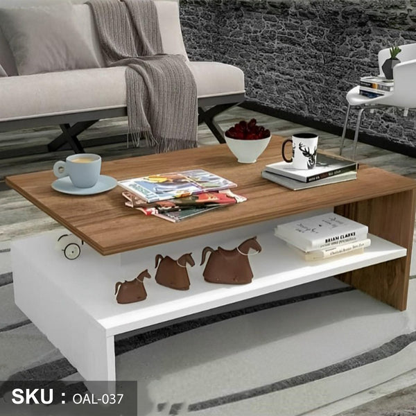 High quality MDF wood coffee table - OAL-037