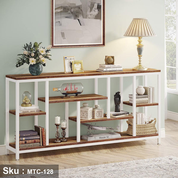 Electrostatic painted metal console - MTC-128