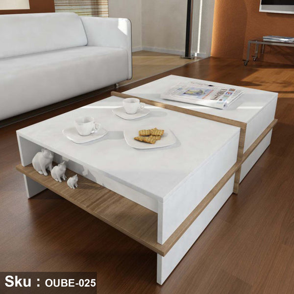 High quality MDF wood coffee table - OUBE-025