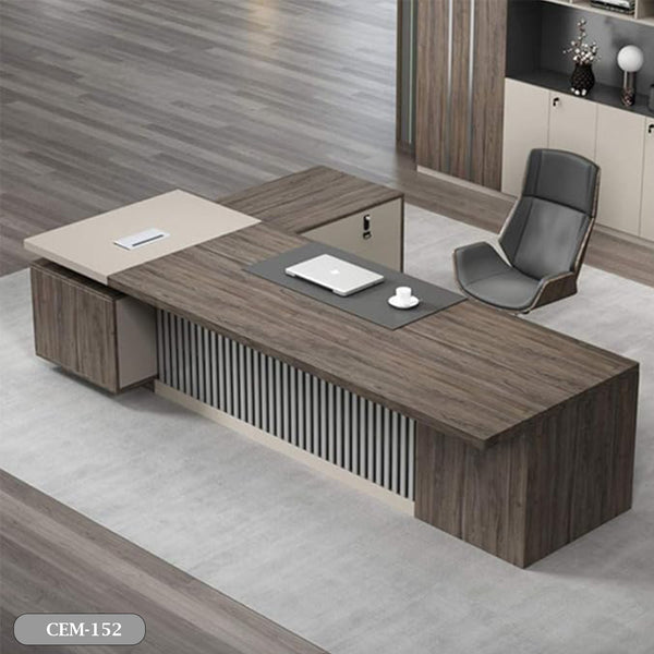 High quality Spanish MDF wood manager desk - CEM-152