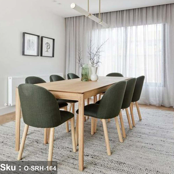 Wooden dining set -O-SRH-164