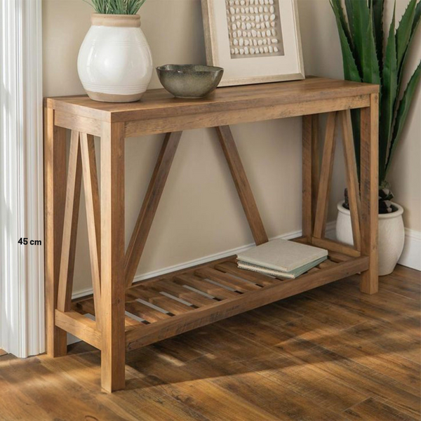 Natural wood console - 120X 90 - ELG-034