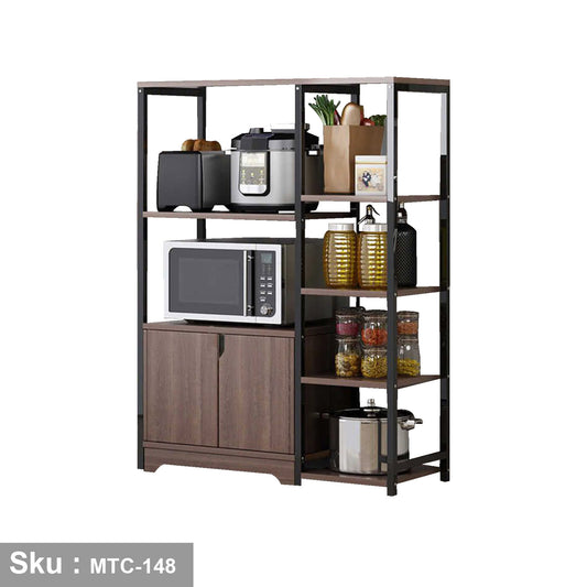 Electrostatic paint metal kitchen storage unit -MTC-148