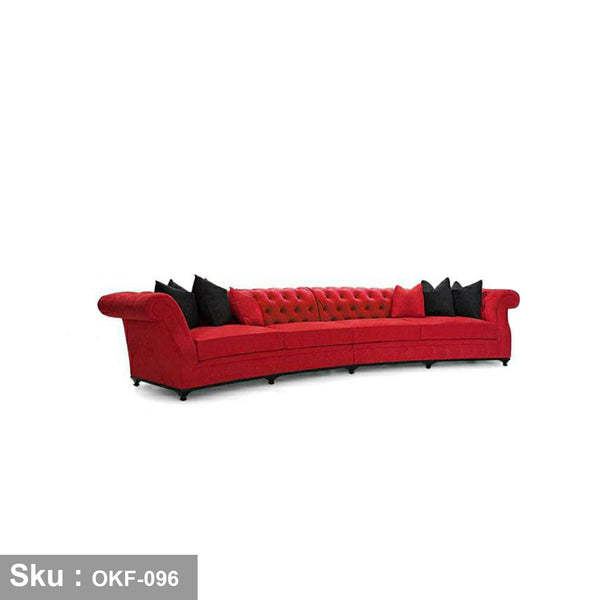 Wooden sofa - OKF-096