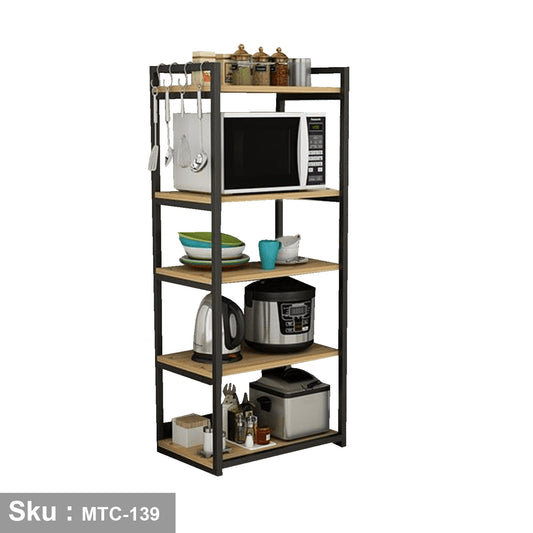 Electrostatic paint metal kitchen storage unit -MTC-139