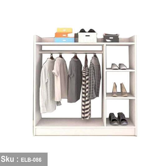 100 * 100 MDF wood wardrobe