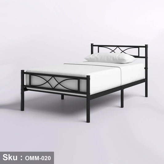 Metal bed with thermal paint - OMM-020