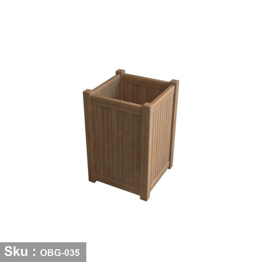 Red Beech Wood Box - OBG-035