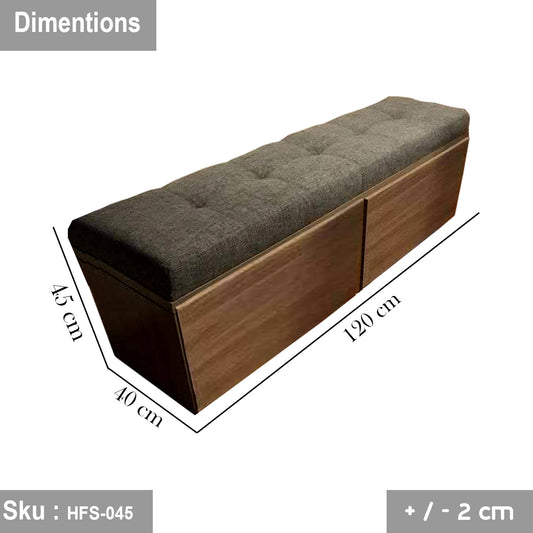 High Quality MDF Wooden Banquette - HFS-045