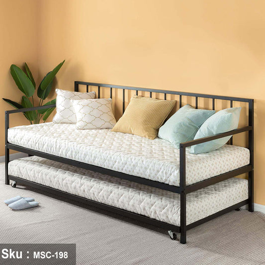 Amandev iron sofa bed, electrostatic paint