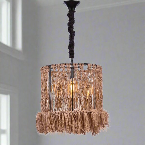 Macrame chandelier 100x30cm - NGF-159