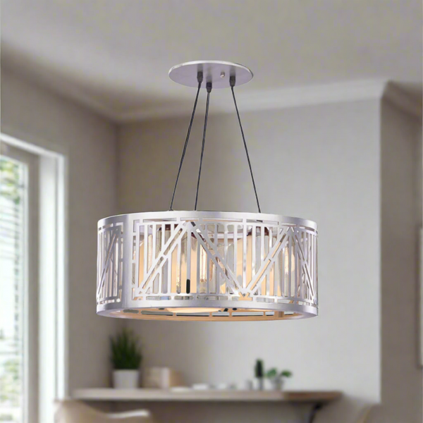 Metal chandelier 100x60 cm - NGF-113